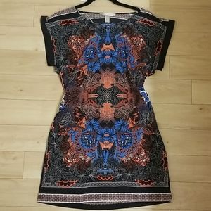 Forever 21 psychedelic shift dress